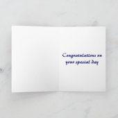 Carte Filles Christening Bird (Intérieur)