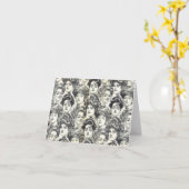 Carte Filles de Gibson par Charles Dana Gibson Circa (Fleur jaune)