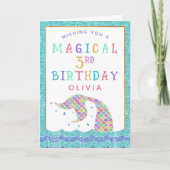 Carte Filles de sirènes magiques n'importe quel âge Anni (Devant)