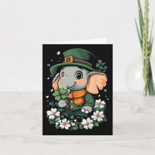 Carte Filles de trèfle garçons enfants Leprechaun St Pat