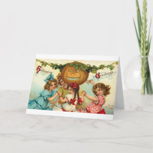 Carte Filles d'Halloween