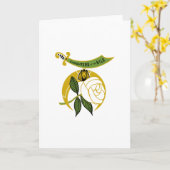 Carte Filles du Nil (Fleur jaune)