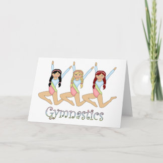 Carte filles gymnastique