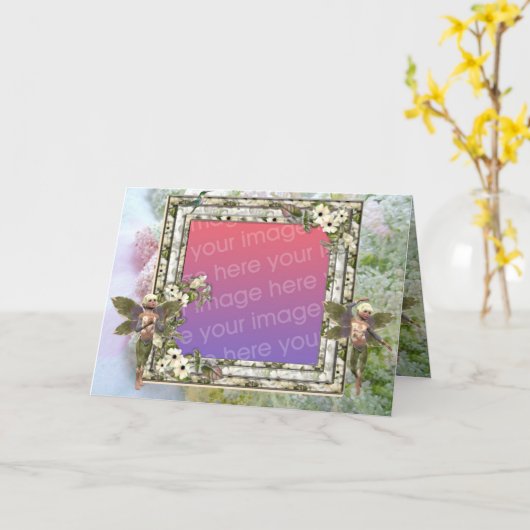 Carte Filles image parfaite (Fleur jaune)