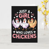 Carte Filles Poulet (Fleur jaune)