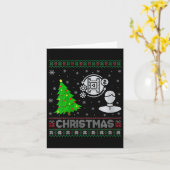 Carte Filles Producteur Xmas Arbre Éclairage Noël laid (Fleur jaune)