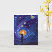 Carte Filles stellaires crypto (Fleur jaune)