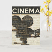 Carte Film Caméra Reel (Fleur jaune)