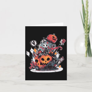 Carte Film d'horreur Halloween Costume Party