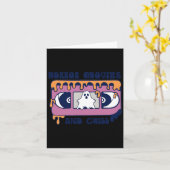 Carte Films D'Horreur Et Vidéo Rétro Retro De Refroidiss (Fleur jaune)