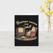 Carte Films Et Se Relaxer Fantôme  (Fleur jaune)