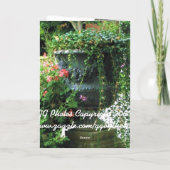 Carte Filoli Gardens (Dos)