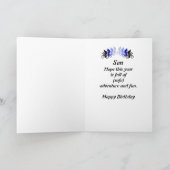 Carte Fils, Anniversaire, Vélo, Cycle Drôle Du Parent (Intérieur)