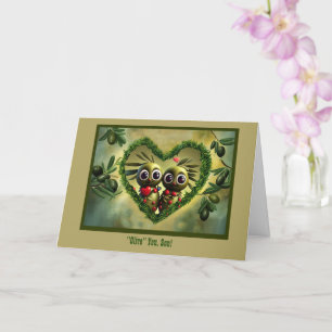 Carte Fils Bonne Fête des pères Je t'aime Humour et mign