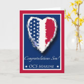 Carte Fils de Congrats, école de candidats de dirigeant, (Fleur jaune)