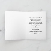 CARTE FILS DE FÊTE DES PÈRES - CARRÉS ABSTRAITS (Intérieur)