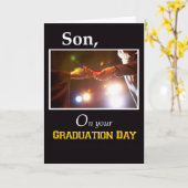 Carte Fils, Diplôme de jour d'études (Fleur jaune)