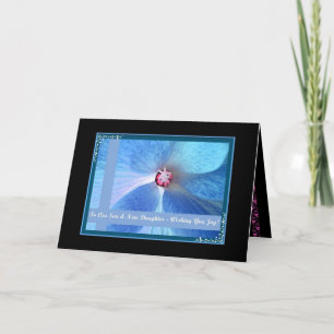 Carte Fils et belle-fille - Félicitations Mariages