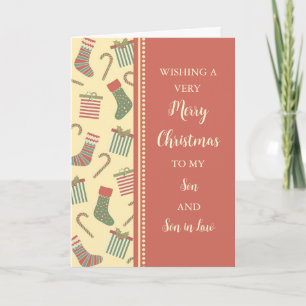 Carte Fils et fils en droit Noël