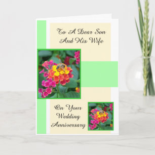 Carte Fils Floral Et Femme Anniversaire Personnalisé