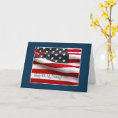 Carte Fils Joyeux 4 Juillet anniversaire (Fleur jaune)