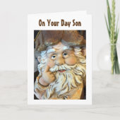 CARTE FILS PROFITEZ, DÉTENDEZ ET SAVEZ QUE VOUS ÊTES AMO (Devant)