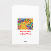 Carte "Fils super" pour chat-chien (Dos)