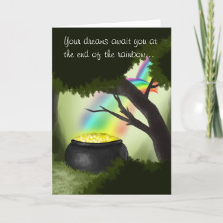 Carte Fin de la Rainbow St. Patrick's Day Card