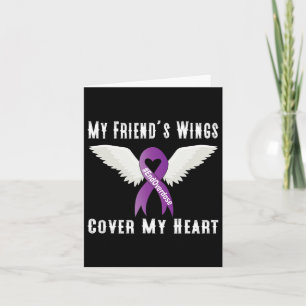 Carte Fin de l'overdose Les ailes de mon ami recouvrent