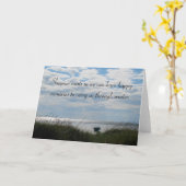 Carte Fin d'été (Fleur jaune)