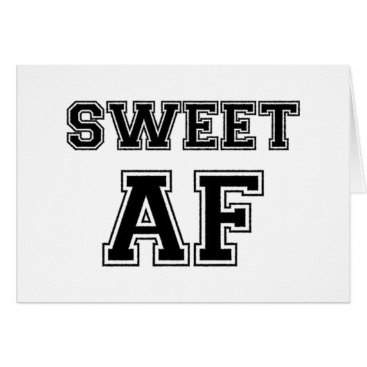 CARTE FIN SUCRE (Devant horizontal)