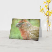 Carte Finch (Fleur jaune)