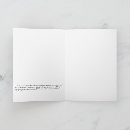 Carte Finding stillness (Intérieur)