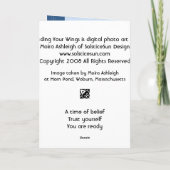 Carte Finding Your Wings (Dos)