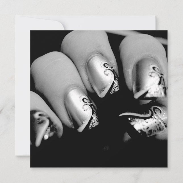 Carte Fingernails Designer (Devant)