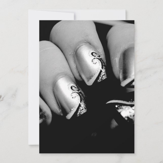 Carte Fingernails Designer (Devant)