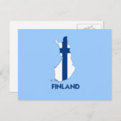 CARTE FINLANDE (Devant / Derrière)