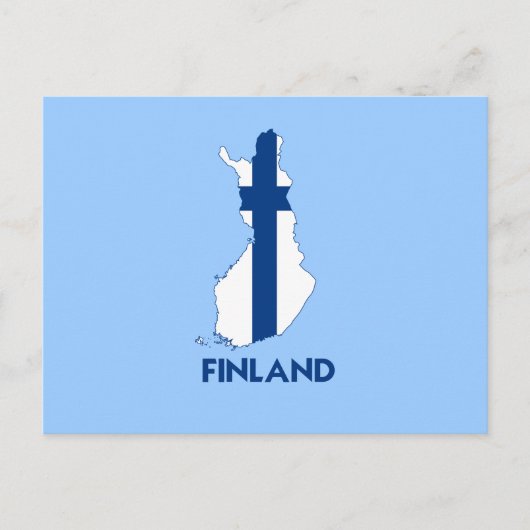 CARTE FINLANDE (Devant)