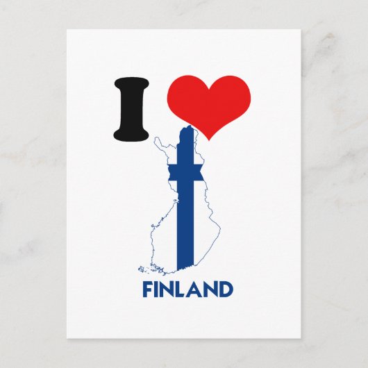 CARTE FINLANDE (Devant)