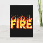 Carte Fire Flame Shirt Adult Kids Men Women Fire And Ice (Devant)