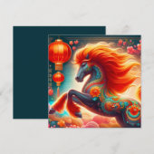 Carte Fire Horse (Devant / Derrière)
