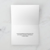 Carte Fire Secourt Academy Custom Black Congrats (Intérieur)