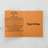 CARTE FIRE SNAKES ANNIVERSAIRE (Intérieur)