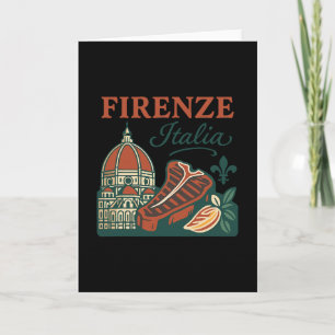 Carte Firenze Italia Souvenir Florence Italie Nourriture