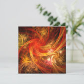 Carte Firestorm Art Abstrait (Debout devant)