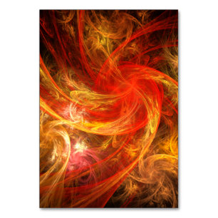 Carte Firestorm Nova Abstrait Art Table