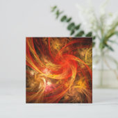 Carte Firestorm Nova Art Abstrait (Debout devant)