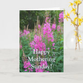 Carte Fireweed (Fleur jaune)