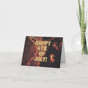 Carte Fireworks 20 4 juillet