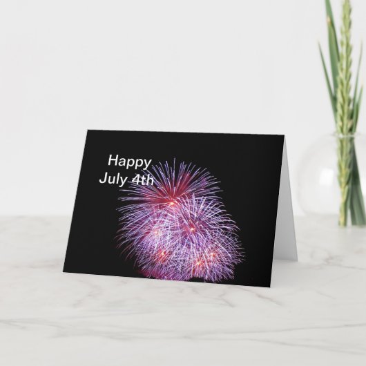 Carte Fireworks 6 juillet 4 (Devant)